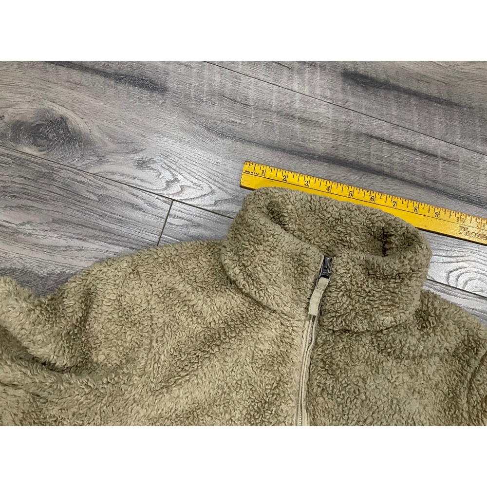 Patagonia Los Gatos 1/4 Zip Fleece Pullover Tan Khaki Womens Medium 25235 - Picture 13 of 14
